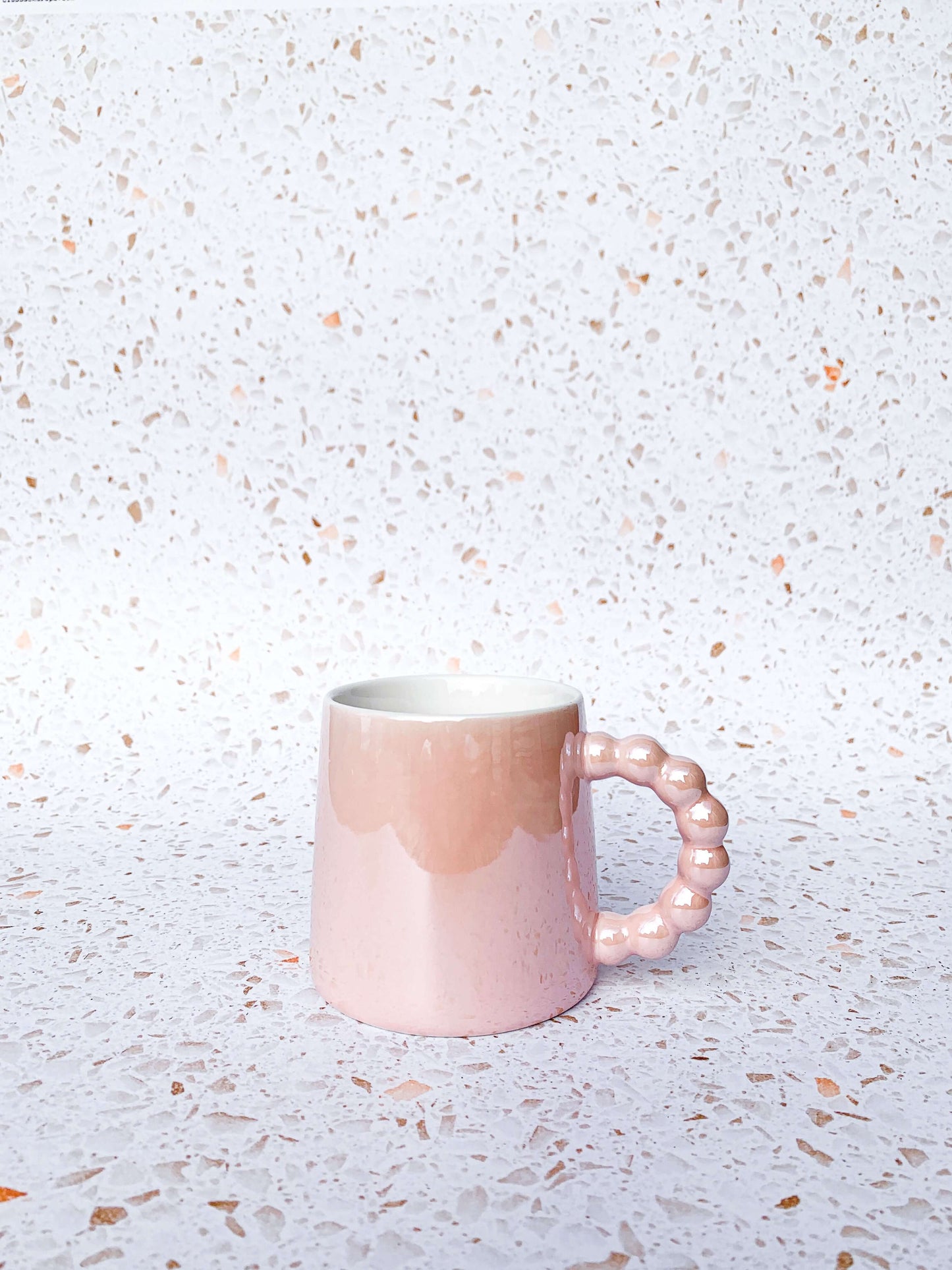 Baby pink mug. Perfect cute gift.