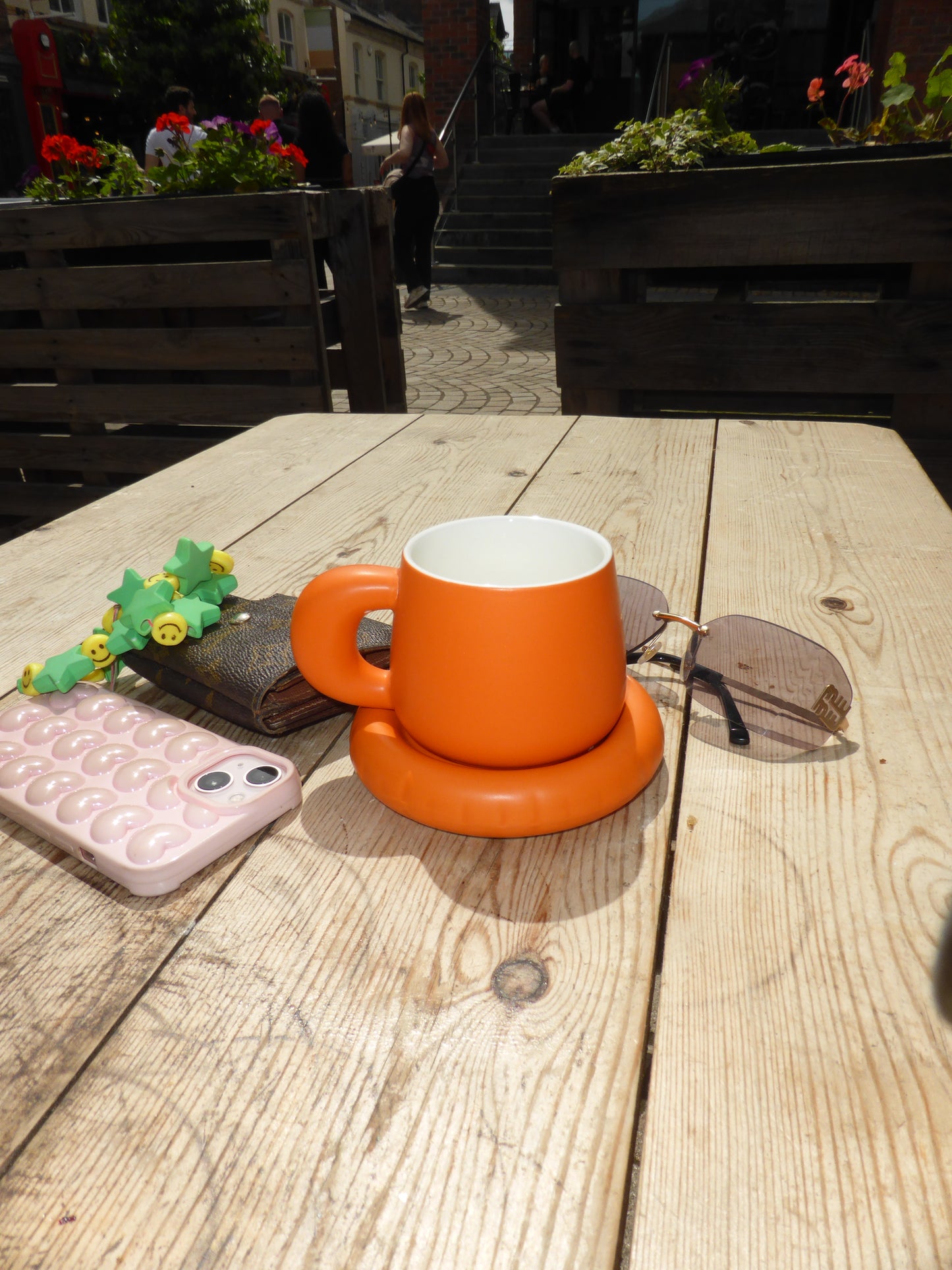 Cushion Club Ceramic Mug and Saucer Set
